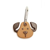 Kikkerland Brown Kobe Dog Light Keychain Light