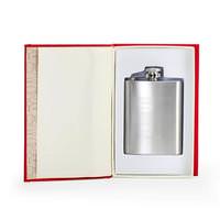 Kikkerland 4oz Hair of the Dog Kikkerland Book Flask