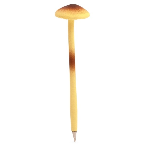 Black Ink Medium Point Brown Mushroom pen