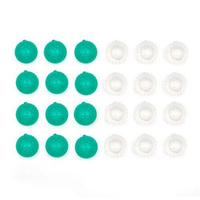 Kikkerland 6.69" Reusable Golf Ball Ice Cubes (24 Pack)