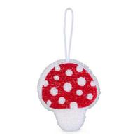 Kikkerland 5.51" Multicolor Mushroom Scrub Sponge (2 Pack)