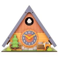 Kikkerland 8.75" Cuckoo Clock