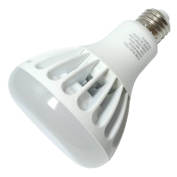 12 watt 120 volt R30 Medium Screw Base 2700K Dimmable Flood LED