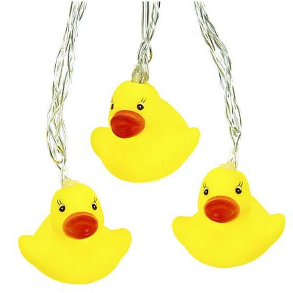 10 Light 9' Yellow Ducks String Set