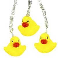 Kurt S. Adler 10 Light 9' Yellow Ducks String Set