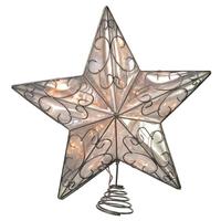 Kurt S. Adler 10 Light 11" Star Christmas Tree Topper