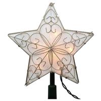 Kurt S. Adler 10 Light 8.5" Star Tree Topper