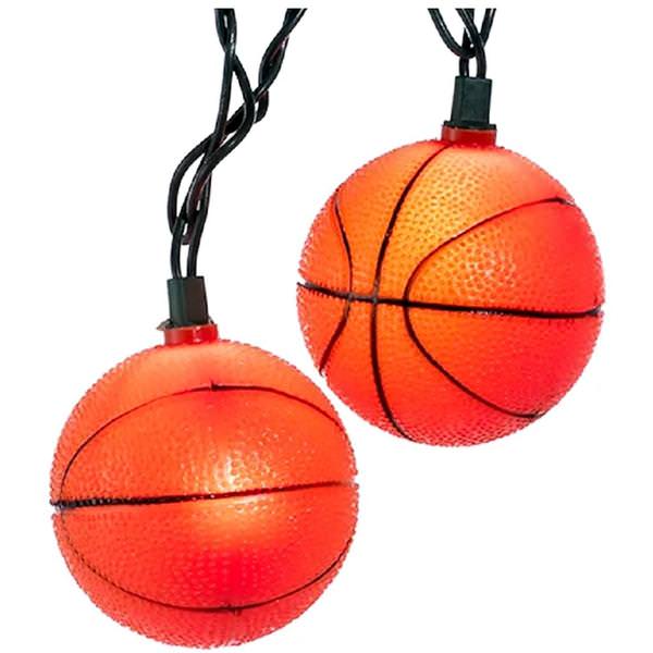 10 Light Green Wire Basketball String Set