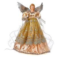 Kurt S. Adler 10 Light 16" Angel Christmas Tree Topper