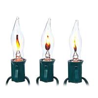View 10 Light Flicker Flame String Set