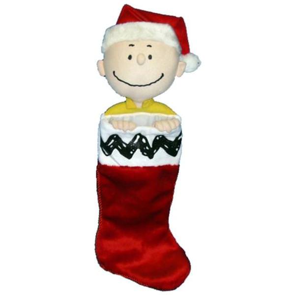 21" Charlie Brown Plush Head Stocking