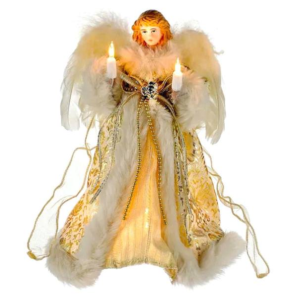10 Light 10" Angel Christmas Tree Topper