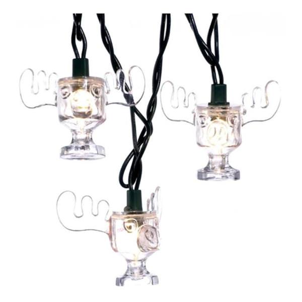 10 Light 12' National Lampoon's Christmas Vacation™ Wally World Moose Mug String Set