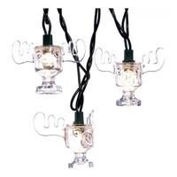 Kurt S. Adler 10 Light 12' National Lampoon's Christmas Vacation™ Wally World Moose Mug String Set