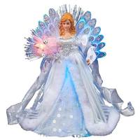 Kurt S. Adler 7 Light 12" Angel Christmas Tree Topper