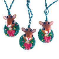 Kurt S. Adler 10 Light 12' Rudolph The Red Nose Reindeer® String Set