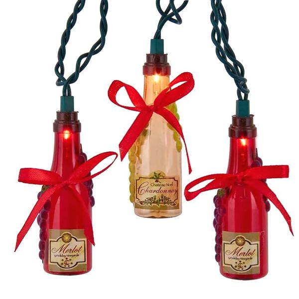 10 Light 12' Wine Bottle String Set