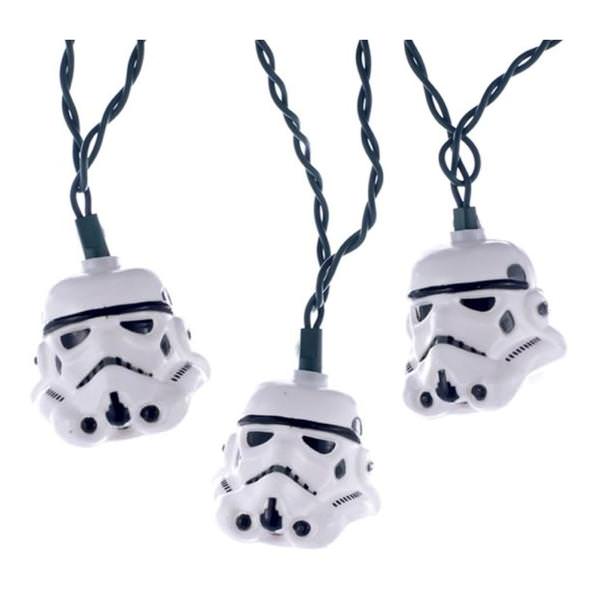 10 Light 8' Star Wars™ Stormtrooper Helmet String Set