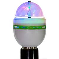 Kurt S. Adler 4" Full Color Rotating Projection Disco Lamp
