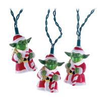 View 10 Light 12' Star Wars™ Yoda Santa String Set