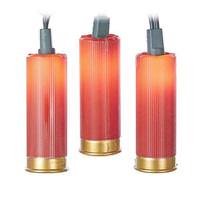 Kurt S. Adler 10 Light 12' Red Shotgun Shell String Set