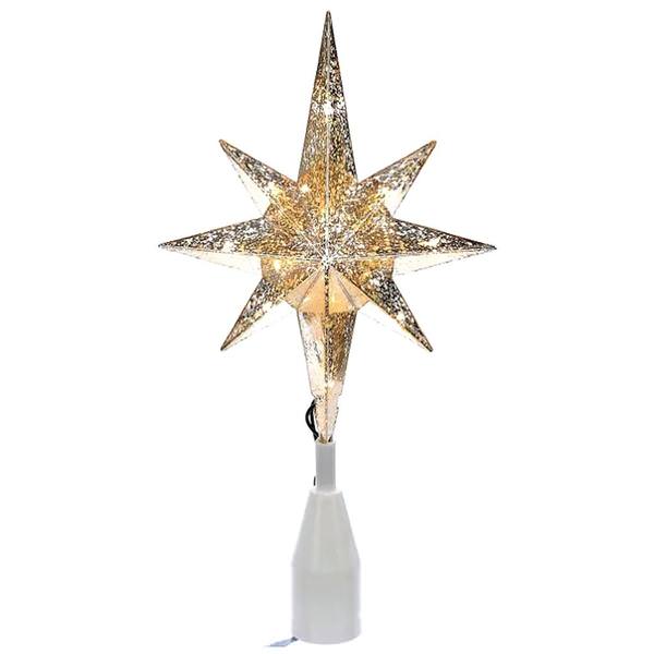 10 Light 11.5" Bethlehem Star Christmas Tree Topper