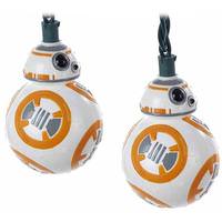 Kurt S. Adler 10 Light 12' Green Wire Star Wars™  BB8 String Set