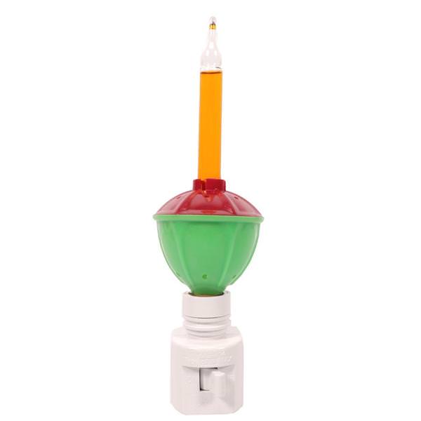 5" Red/Green Bubble Night Light