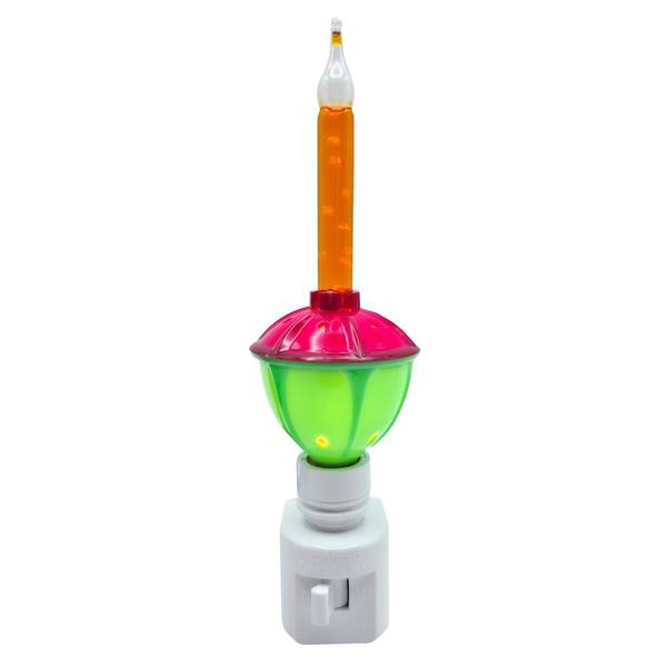 5" Red/Green Bubble Night Light