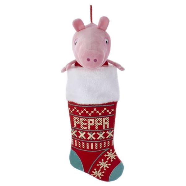 19" Peppa Pig™ Plush Head Stocking