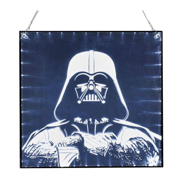 15" x 15" Star Wars™ Darth Vader Window Decor 40 LED Lights
