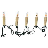 View 7 Light Flicker Flame String Set