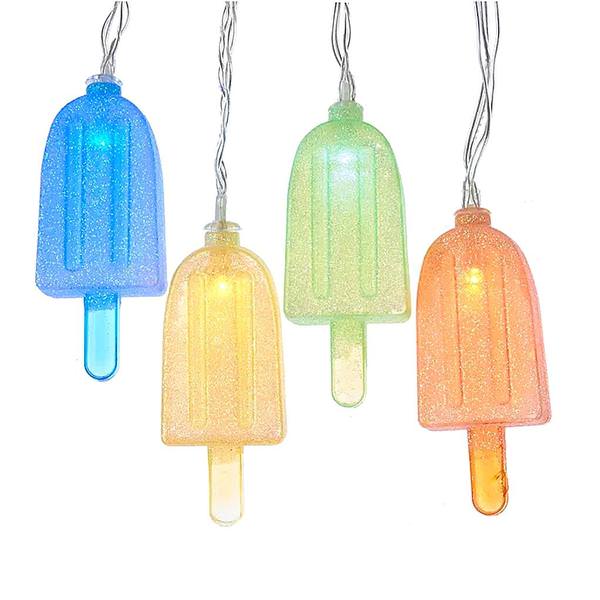 10 Light 16' Multi-Color Popsicles String Set