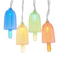 Kurt S. Adler 10 Light 16' Multi-Color Popsicles String Set
