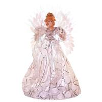 Kurt S. Adler 70 Light 18" Fiber-Optic Angel Christmas Tree Topper