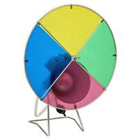 Kurt S. Adler Nostalgic Red Blue Green Yellow Revolving Color Wheel