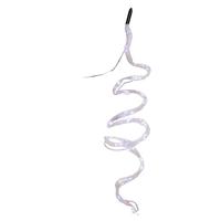 Kurt S. Adler 120 Light Fuzzy Rope Cool White Lights LED Light String