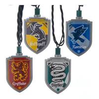 Kurt S. Adler 11.5' 10 Light Green Wire Harry Potter™ House Shield String Set