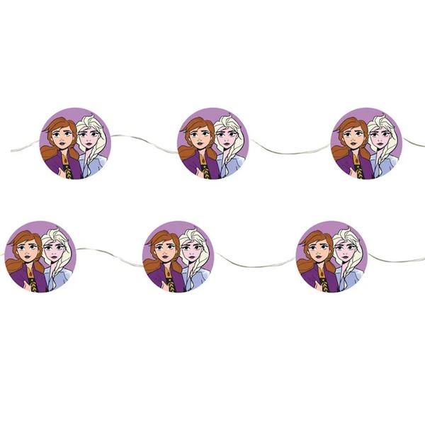 9' 20 Light Disney© Frozen 2 Elsa and Anna Battery Operated String Set 