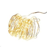 Kurt S. Adler 200 Light 75.5' Silver Wire Warm White Lights