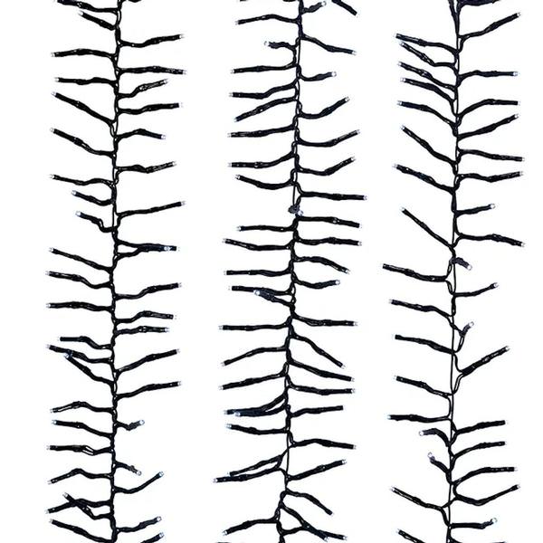 46' 1000 Light Green Wire Cool White Lights 