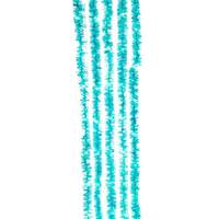 Kurt S. Adler 6.5' 100 Light Silver Wire Teal Tinsel Lights