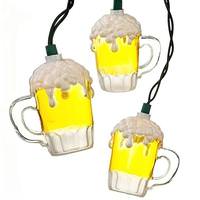 Kurt S. Adler 10 Light Beer Mug String Set