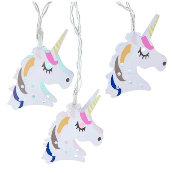 10 Light 7' Unicorn USB Battery-Operated String Set