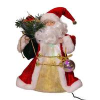 Kurt S. Adler 12" Santa Claus Christmas Tree Topper
