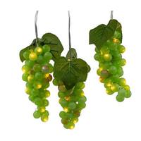 Kurt S. Adler 16.5' 100 Light Green Grape Cluster Lights String