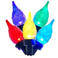 Kurt S. Adler 35 Light 12.5' Glass C6 Multi-Color LED Light Set