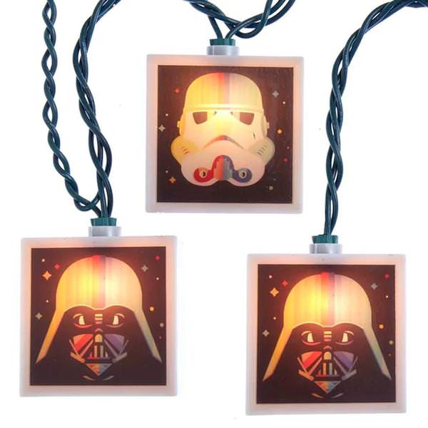 11.5' 10 Light Star Wars™ Darth Vader and Stormtrooper String Set with Timer