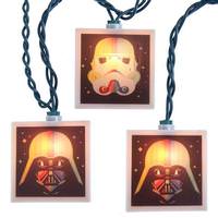 Kurt S. Adler 11.5' 10 Light Star Wars™ Darth Vader and Stormtrooper String Set with Timer