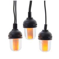 Kurt S. Adler 32.4' 10 Light Lantern Flicker Flame LED String Set